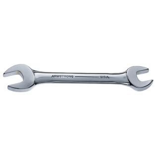 Armstrong 1 1/16 x 1 1/8 Full Polish Open End Wrench   Tools