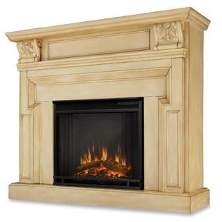 Real Flame  Kristine Indoor Electric Fireplace in Mahogany 40Hx46Wx13