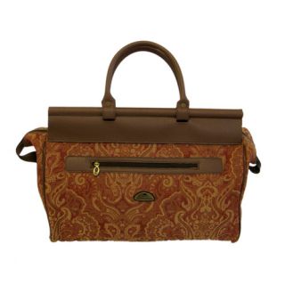 American Flyer Paisley Gold 4 Piece Luggage Set