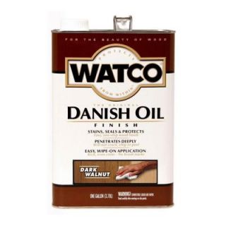 Watco 1 gal. Dark Walnut Danish Oil (Case of 2) 65831