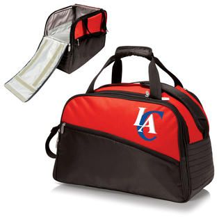 Picnic Time Stratus Insulated Duffel   Red (Los Angeles Clippers