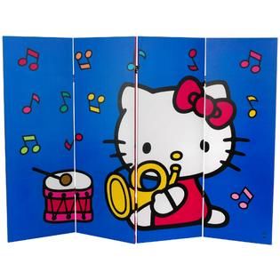 Oriental Furniture  4 ft. Tall Double Sided Hello Kitty Birthday Cake