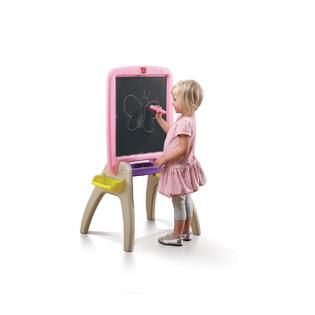 Step 2 All Around Easel for Two Pink   Toys & Games   Arts & Crafts