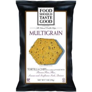 Food Should Taste Good? Multigrain Tortilla Chips 7 oz. Bag