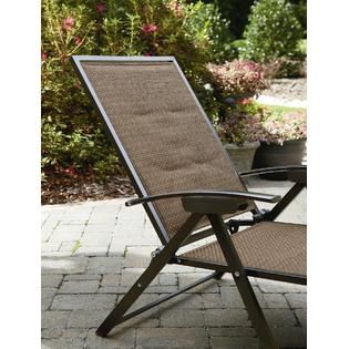 Garden Oasis  Harrison Matching Folding Padded Sling Chaise