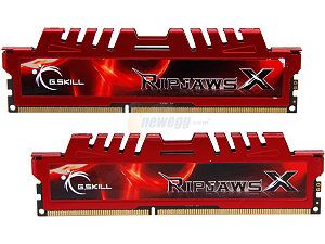 G.SKILL Ripjaws X Series 8GB (2 x 4GB) 240 Pin DDR3 SDRAM DDR3 2133 (PC3 17000) Desktop Memory Model F3 2133C9D 8GXL