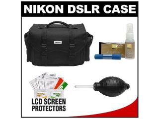Nikon 5874 Digital SLR Camera Case   Gadget Bag with Nikon Cleaning Accessory Kit