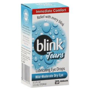 Blink Eye Drops, Lubricating, Mild Moderate Dry Eye, 0.5 fl oz (15 ml