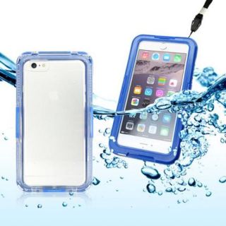 GEARONIC Premium Waterproof Shockproof Dirt Snow Proof Durable Case Cover Skin for Apple iPhone 6 Plus 5.5"   Blue