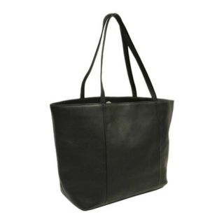 Womens Piel Leather Tote 2807 Black Leather