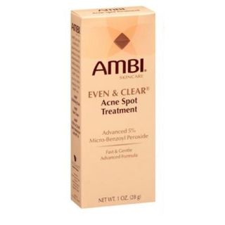 Ambi Even & Clear Acne Spot Treatment 1 oz (Pack of 2)