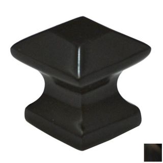 Cal Crystal Oil Rubbed Bronze Vintage Square Cabinet Knob
