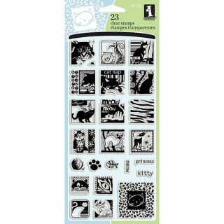 Inkadinkado Inchies Cats Galore Clear Stamps  ™ Shopping