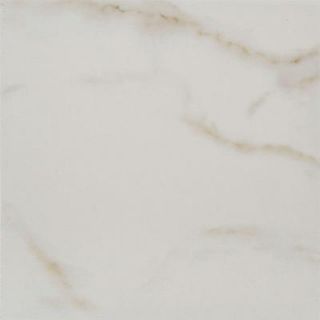 Florida Tile Home Collection Michelangelo White 12 in. x 12 in. Porcelain Floor and Wall Tile (14.33 sq. ft. / case) HDE9640112X12