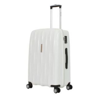 SWISSGEAR 24 in. Upright Hardside Spinner Suitcase in White 6191100167