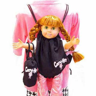 Carry Her Combo Doll Carrier Backpack