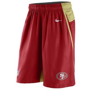 Nike NFL Dri FIT Fly XL 3.0 Shorts   Mens   Football   Clothing   San Francisco 49ers   Gym Red/Club Gold