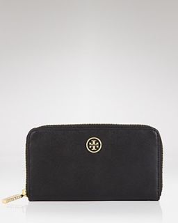 Tory Burch Wallet   Robinson Zip Saffiano Leather