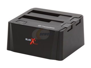 Thermaltake BlacX Duet (ST0014U) ABS Plastic 2.5" & 3.5" Black SATA I/II/III USB 2.0 & eSATA Dual Hard Drives Docking Station