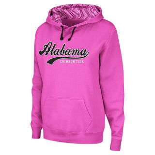 Womens Alabama Crimson Tide College Pink Pullover Hoodie   W13P1ALA