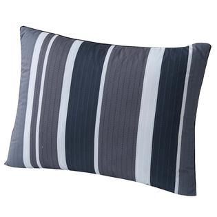 Janson Reversible Comforter Set   Gray/Blue