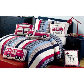 Ronnie Varsity Striped 3 piece Quilt   15338511  