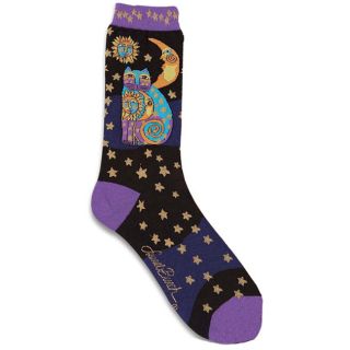 Laurel Burch Womens Celestial Cat Socks   13906620  