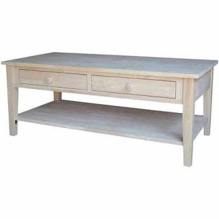 International Concepts Ot 8C Spencer Coffee Table, Ready To Finish