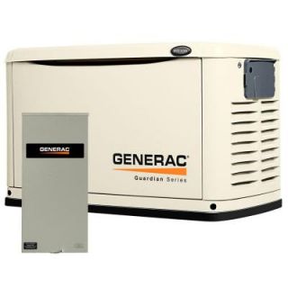 Generac 20,000 Watt Air Cooled Automatic Standby Generator with 200 Amp SE Rated Transfer Switch 6729