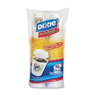 Dixie Perfectouch Cup   10 Oz   50/pack   White (5310COMBO600)
