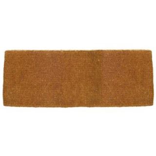 Entryways Blank 36 in. x 72 in. Extra Thick Hand Woven Coir Door Mat 99F E
