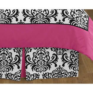 Sweet Jojo Designs  Isabella Hot Pink, Black and White Collection 3pc