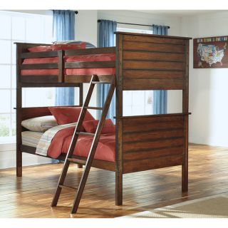 Signature Design by Ashley Ladiville Rustic Brown Twin Size Youth Bunk