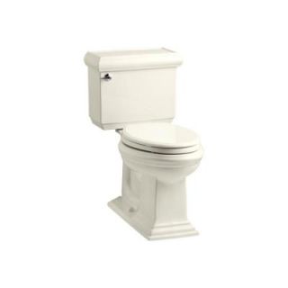 KOHLER Memoirs Classic Comfort Height 2 piece 1.28 GPF Elongated Toilet with AquaPiston Flushing Technology in Biscuit K 3816 96