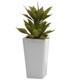 Nearly Natural Nearly Natural Double Mini Agave Desk Top Plant in