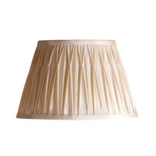 Laura Ashley Charlotte 10.5 in. Cream Pinched Pleat Shade SBP01610