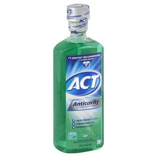 Act Mouthwash, Fluoride, Anticavity, Mint, 18 fl oz (532 ml)   Health