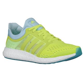 adidas CC Rocket Boost   Womens   Running   Shoes   Solar Yellow/Frozen Blue