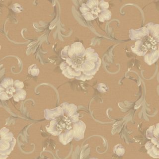 York Wallcoverings Heritage Home Delicate Acanthus Floral Botanical