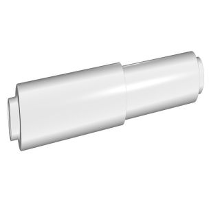 Project Source Seton White Surface Mount Toilet Paper Holder