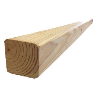 Top Choice Prime Kiln Dried Southern Yellow Pine S4S Dimensional Lumber (Common 4 x 4 x 8; Actual 3.5 in x 3.5 in x 96 in)