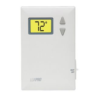 LuxPro PSD010B Digital 2 wire Heat Only Thermostat  