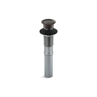 KOHLER Pop Up Clicker Drain without Overflow in Oil Rubbed Bronze K 7124 2BZ