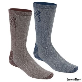 Browning Mens Everyday Wool Blend Socks 2 Pack 615069