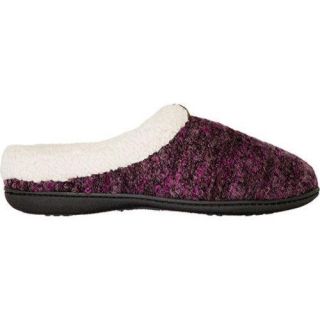 Womens Dearfoams Bouclé Knit Clog Purple   Shopping   The