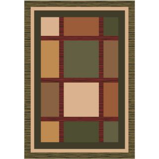 Milliken Ababa Rectangular Multicolor Geometric Tufted Accent Rug (Common 2 ft x 4 ft; Actual 24 in x 46 in)