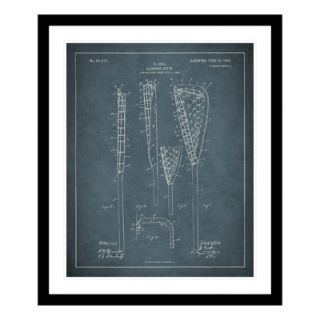 1908 Lacrosse Patent Framed Photographic Print by ReplayPhotos