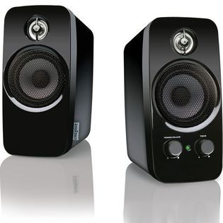 Creative Labs Inspire T10 E/F Speakers   Black Desktops   TVs