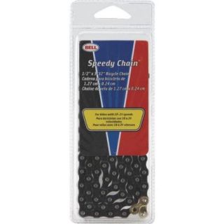 Bell Sports 7015886 Links 500 Standard Bicycle Chain, Black &ndash; 1/2 inch x 3/32 inch 112 links