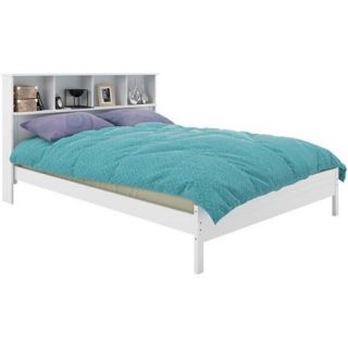 CorLiving Ashland Full Bed with Bookcase Headboard, Multiple Colors